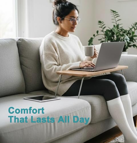 Image of 8 Pairs Compression Socks for Women & Men,Support Compression Stockings for Medical Running Athletic