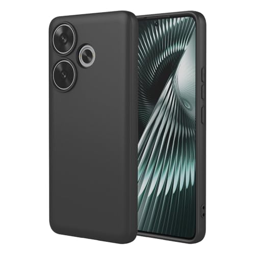 SEAHAI Case for Xiaomi POCO F6 5G, Ultra Thin Silky-Soft Touch Liquid Silicone Phone Cover with Shockproof Airbag Design