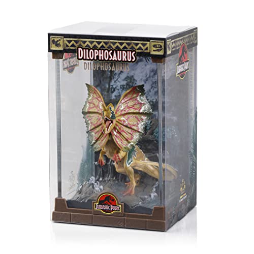 Miniatura 4 de The Noble Collection Figura Jurassic Park Dilophosaurus bendyfig Diorama