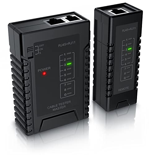 Testeur de câble réseau RJ45 RJ11 RJ12 UTP LAN, outil de mise en réseau