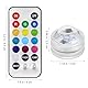 OSALADI Blumenlichter Teelichter LED-Pool-Lichter Aquarium-Licht Lichter Schwimmbad-Tauchlicht Laterne Wasserdicht Farbige Teelichter Led Teelichter Mit Fernbedienung