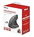 immagine 2Trust Verto Mouse Verticale Ergonomico Wireless 800/1200/1600 DPI, Nero
