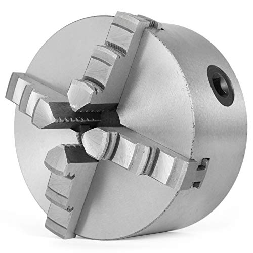 Mophorn Mandril De Torno Autocentrante 125 mm Torno de Mandril Autocentrante de...