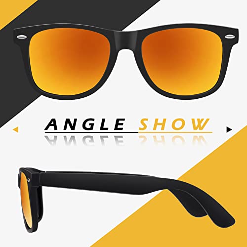 Image of LINVO丨Half Rim High-end Branded and Stylish Sunglasses丨Polarized and 100% UV Protected 丨Men & Women丨Medium丨Riding & Driving