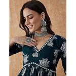 Rayon Printed Alia Cut Kurta and Palazzos Set by Judge Boutique Jalandhar - Image 4