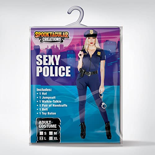 Spooktacular Creations 20937-XL Women Police Costume thumb #5