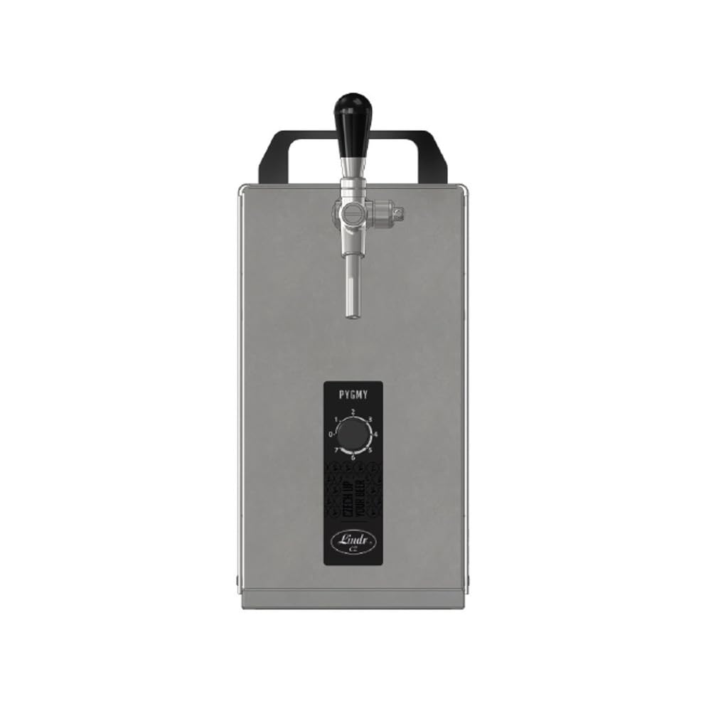 Tireuse a biere, PYGMY 25, machine a biere, Refroidisseur à sec 1 sortie en acier inoxydable, pompe a biere 30 litres/h, Green Line