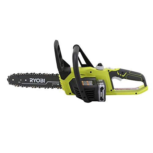 Ryobi ZRP547 ONE Plus 18V Cordless 10 in. Chainsaw with LithiumPlus Battery (Renewed)