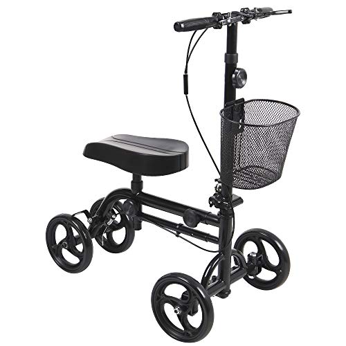 Give Me Dual Best Value Knee Scooter Steerable Knee Walker Crutch Alternative