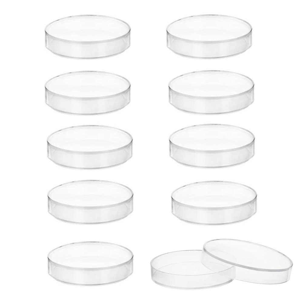 Amazon | desikaky シャーレ ペトリ皿 9個セット 透明 ガラス製
