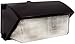 RAB Lighting WP3H200PSQ/PC WP3 Metal Halide Wallpack with Glass Lens, T15 Type, Aluminum, 200W Power, 21000 Lumens, 120V Button photocell, Bronze Color