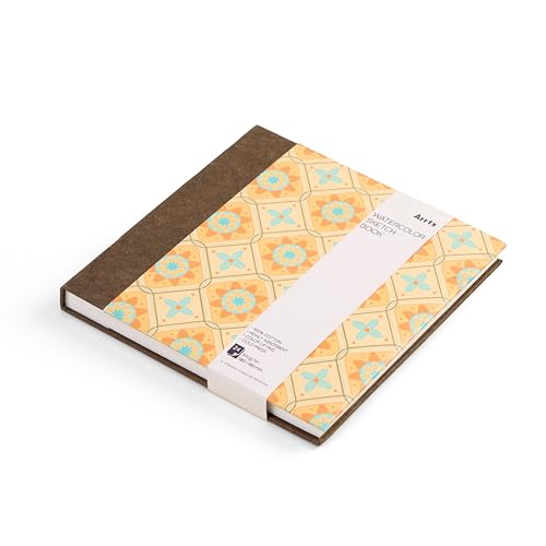 水彩スケッチブック-コットン100%コールドプレス水彩紙-