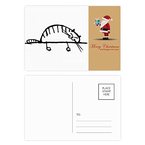 Cartes postales chat Smile à rayures pour écrire vos petits mots doux au quotidien
