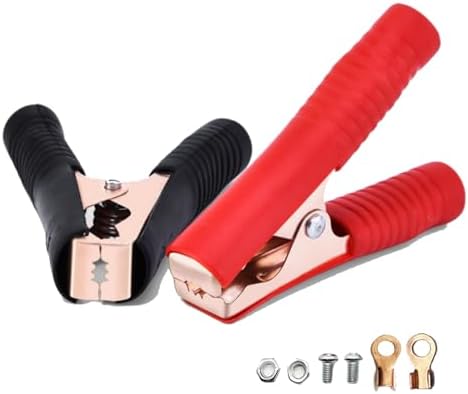 Crocodile Alligator Car Battery Clamps Connectors With Micro