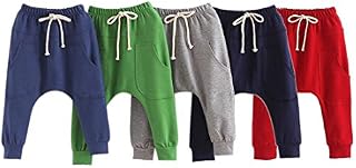 Baby Boys Girls Pants Kid Toddler Cotton Hiphop Harem Pants Infant Sport Jogger,3-4T,100cm