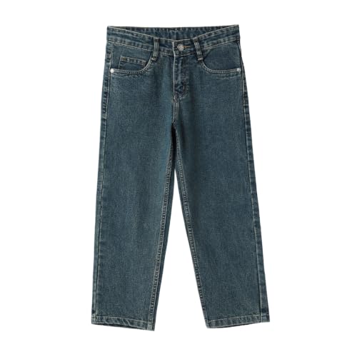 Image of Urbano Juniors Boy's Loose Baggy Fit Washed Denim Jeans Stretchable