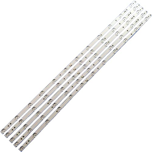 MYOBU LED Strip 12leds LB43014 V0_43 Zoll TV 43PUS6551 TPT430U3 EQLSJA.G 43PUS6501 43PUS6101 43PUS6201 43PUS7202 Kompatibel mit Philips Lightbar
