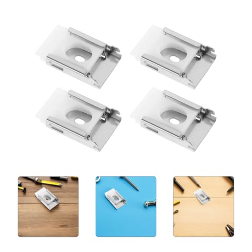 Fixation Plafond pour Store Enrouleur Bloqué - Kit Clips Robustes 20x - 8
