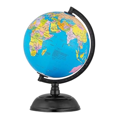 5-Inch Rotating Globe - World Map Educational Desktop Decoration (B0DFCSY4RK) Amazon Price History, Amazon Price Tracker