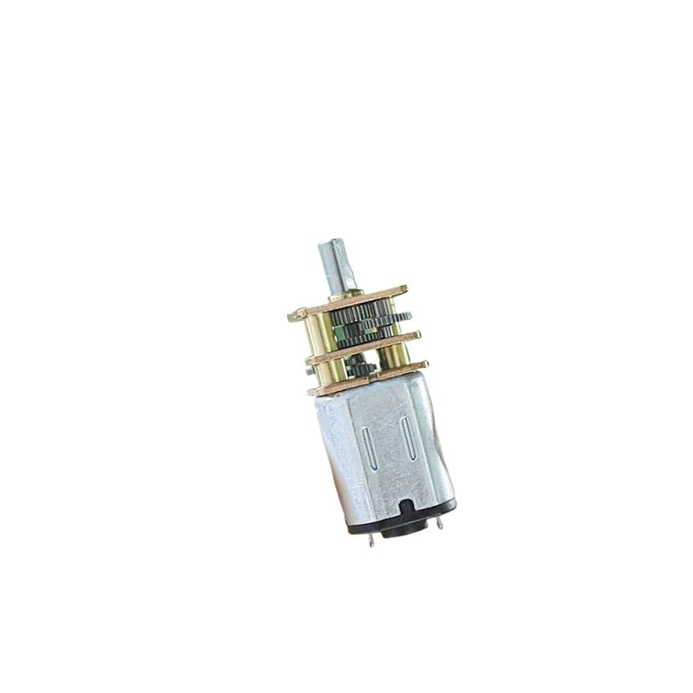 AARTERZZA N20 Gear Electronic Starter Slow Speed Gear Reducer DC 3.7V 5V 6V 7.4V 30RPM Slow Speed Gear Electronic Starter Full Metal Gearbox 5.6mm Shaft Length