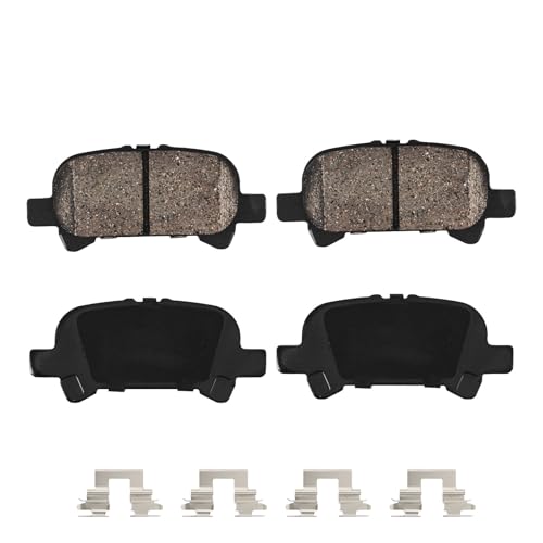 KAX Ceramic Brake Pads Rear for Toyota Camry 2000-2006, Toyota Avalon 2000-2007, Toyota Solara 2001-2008, Toyota Solara 1999 3.0L, Low Noise & Low Dust, Set of 4 by KAX - Image 2