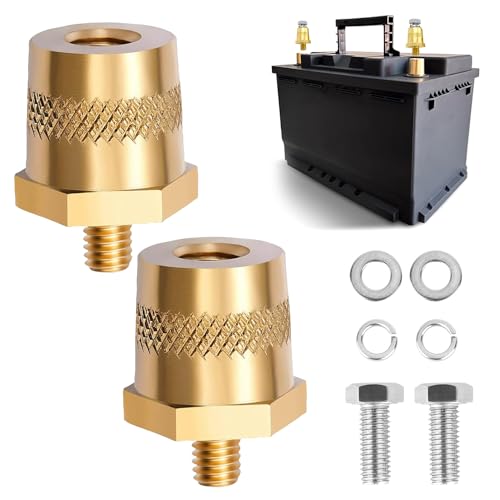 2 Pezzi Morsetti Batteria Auto Morsetti Batteria