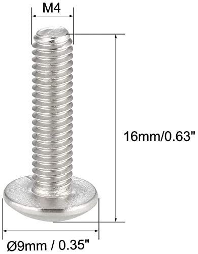 Viti Ottone M4 X 0.7 Testa Piatta Phillips – DIN 965 ISO 7046 – Confezione NBKIT