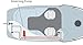 Intelisteer Wireless Steering INTTYPEH Wireless Steering Type H Hydraulic Steered Boats, One, One