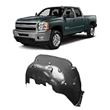 FITRITE AUTO PARTS New Front Left Driver Side Fender Liner For 2011-2014 Chevrolet Silverado 2500 HD/Silverado 3500 HD, Front Upper Section, Plastic 22739800 GM1248232