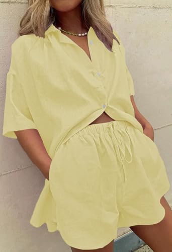 Image of Fixmatti Women Jumpsuit Low V Neck Drawstring Waisted Long Pant Romper Outfits