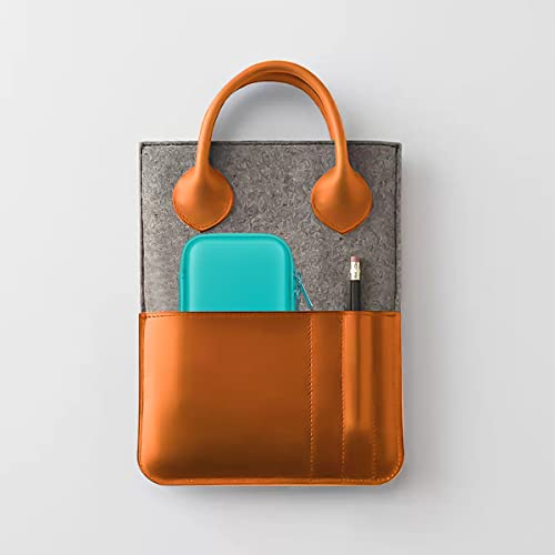 Bovke Carrying Case Hard Protective Case Impact Resistant Travel Power Bank Pouch Bag Usb Cable Organizer For Earbuds, Cable Cords, Charger Adapter, Electronic Accessories Case Wallet, Turquoise #TOP5