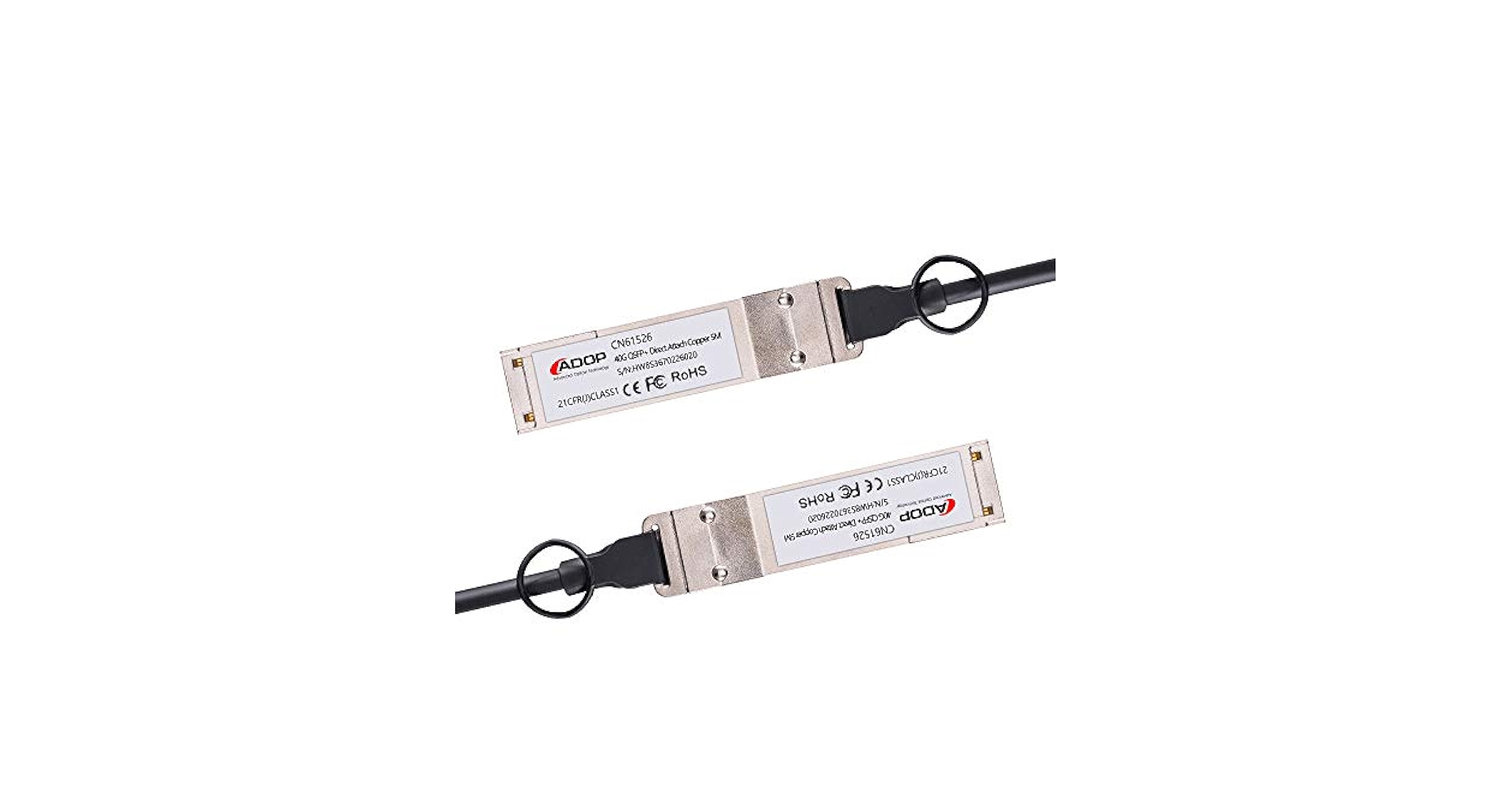 Amazon.co.jp: 40G QSFP + DACケーブル40GBASE-CR4 Twinax