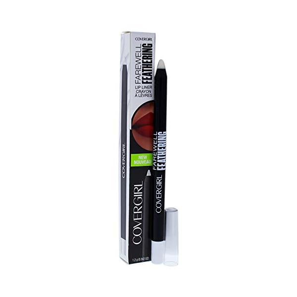 COVERGIRL Farewell Feathering Lip Liner, Clear, 0.04 Ounce (packaging may vary), Pack of 1