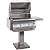 Solaire 30 Inch All Infrared Natural Gas Grill On Bolt Down Post - SOL-IRBQ-30IR-BDP-NG