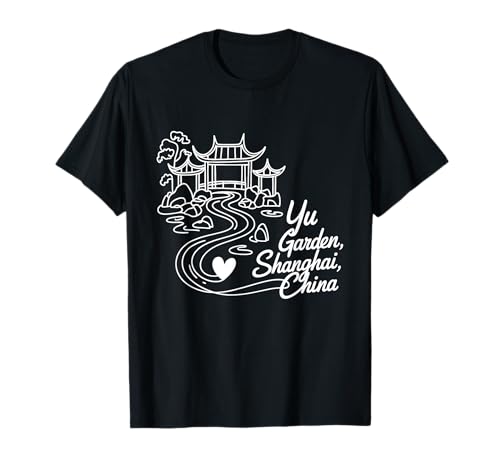 Yu Garden Shanghai China Art - 中国土産 Tシャツ