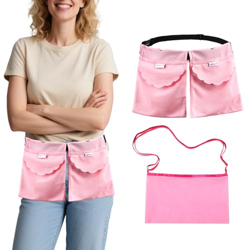 Yesito Mastectomy drainage pouch and Shower pouch for Post Mastectomy Support (pink2)