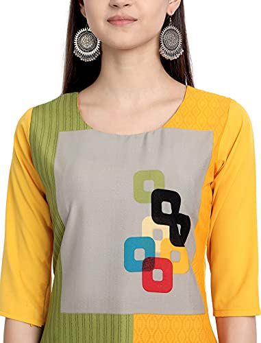 Image of Women's Crepe Regular Kurta