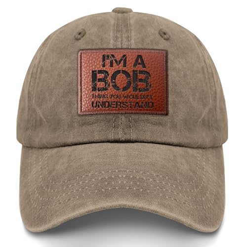 I'm Right I'm Bob Hat It's A Bob Thing You Wouldn't Understand Hat Hats Funny Baseball Caps Gifts for Daughter Who