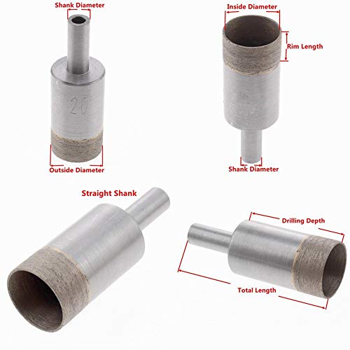 Broca de 5 mm para cerámica y porcelana miniatura 3