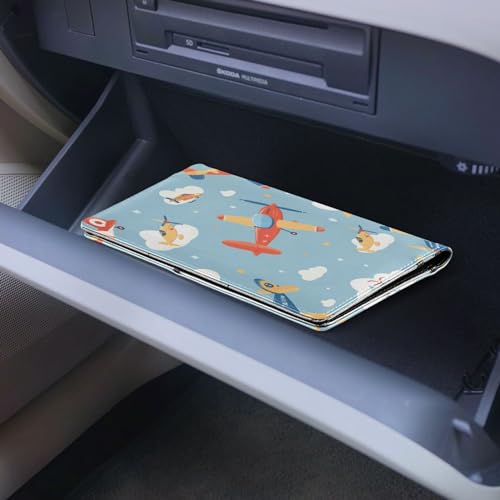 Organizador de cuero para documentos miniatura 6