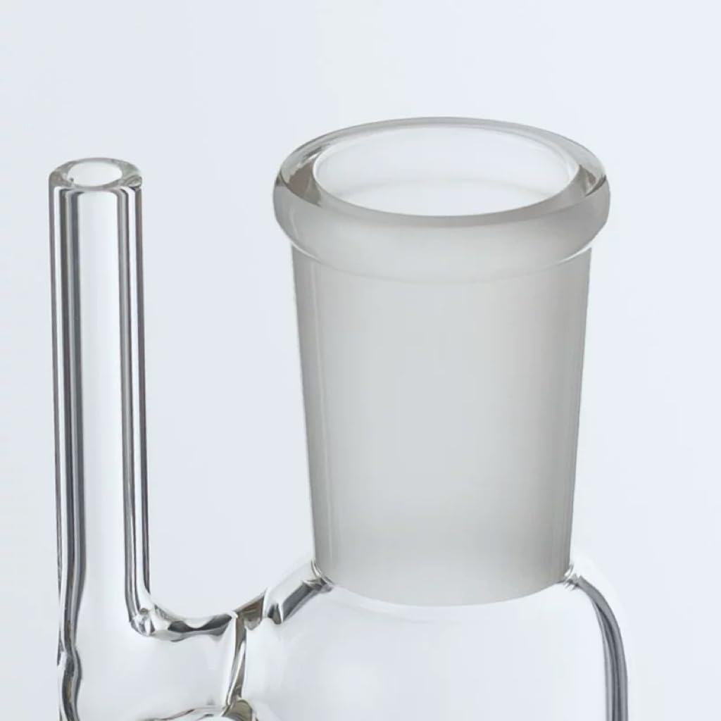 Extractor Soxhlet de laboratorio 29/40 de 100/250 ml utilizado for unidad de destilación, receptor-separador de aceite y agua, pieza esencial del kit de destilación.(100ml 24-40)