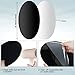 2 Pieces 12 Inch Reflective Display Table Riser Professional Product Photography Black and White Background Display for Product Table Top Photography Shooting