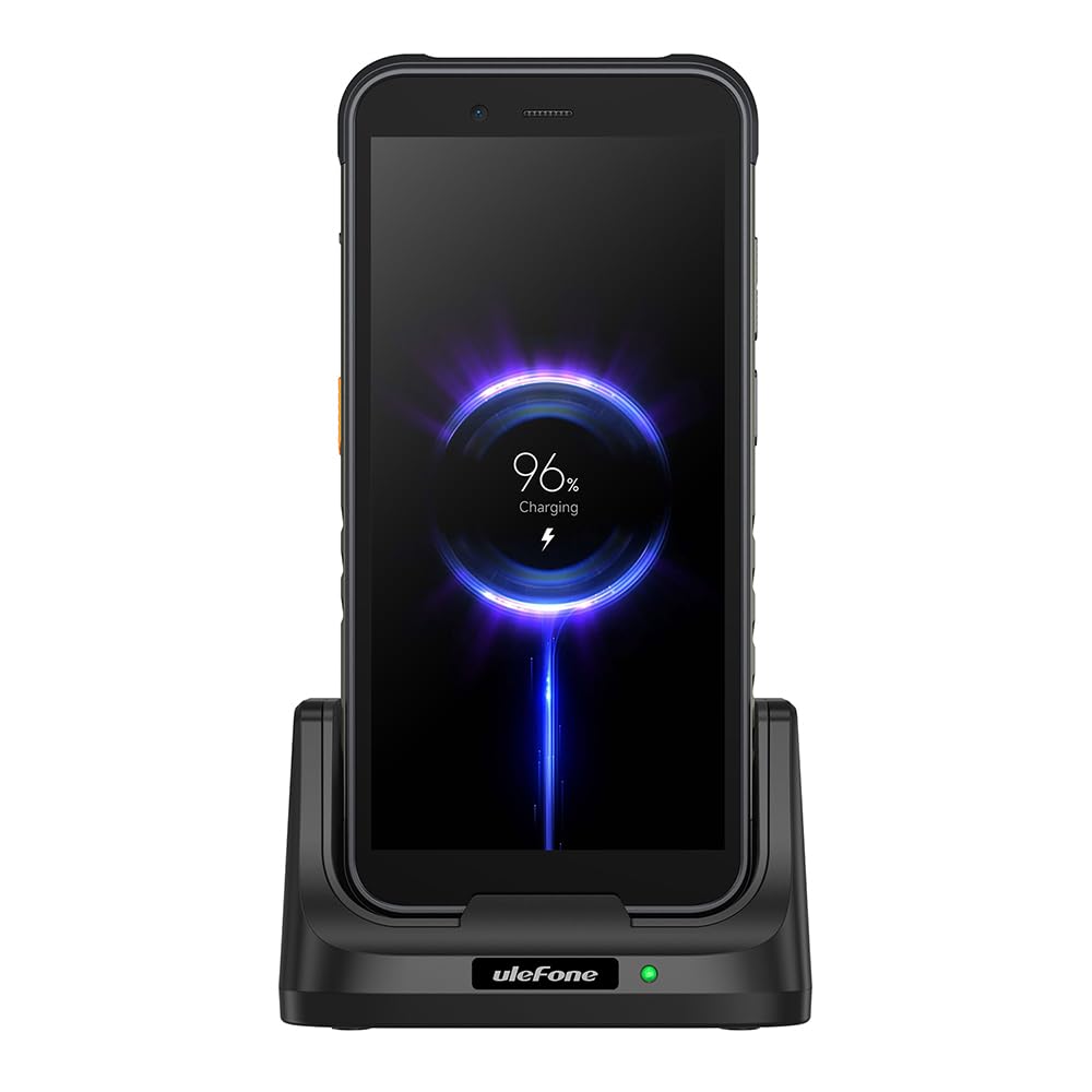 Ulefone RugKing Smartphone per Cellulare Stazione di Ricarica da Scrivania Caricabatterie Wireless 10W per Smartphone Ulefone RugKing, Armor 16S, Armor 21
