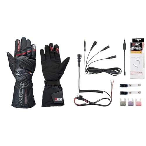 RS^C`(RS TAICHI) oCN dMO[u H~ h h ۉ ^b`plΉ veN^[ e-HEAT O[u RST656 BLACK/RED WM fB[X + e-HEAT ԗobe[ڑP[uZbg/5T.5U 