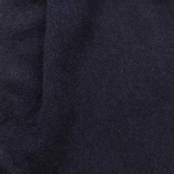 100% Cashmere Scarf Plain Navy Blue - Made In Scotland - Image 2