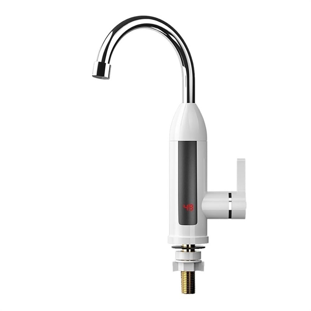 YUCHUANGYE Electric Tap Electric Water Heater Kitchen Faucet Instant Hot Water Faucet Heater 220V Heating Faucet Instantaneous Heaters Hot Water Tap(Slt106-220V)