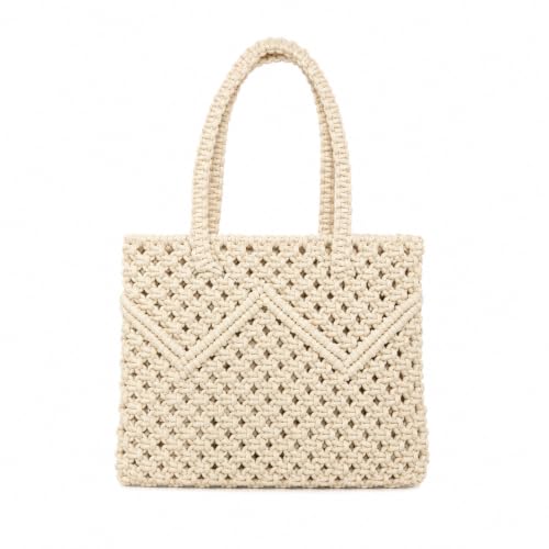 Image of Women's Handmade Macrame Crossbody Sling Bag Tote Bags Beautiful & Fancy Ladies Purse For Girls Women's Mobile Pouch Friends Gifts Birthday Marriage Party and Events,1- Piece