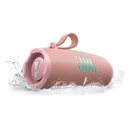 JBL Charge 6, Altavoz Bluetooth portátil inalámbrico, 28h de batería, Resistencia al Agua IP68, a Prueba de Polvo y caídas, Sonido JBL Pro con AI Sound Boost, Compatible con Auracast, Rosa