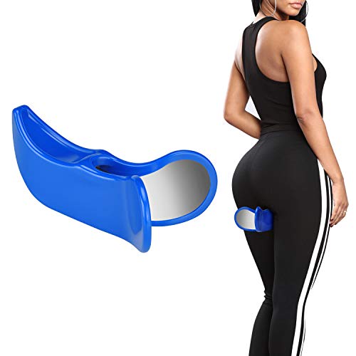 Podazz Super Kegel Esercizio Pelgrip Pelvis Floor Muscolo Mediale Esercizio Mediale Hip Muscle&Inner Coigh Trainer, Correzione Belle Glutei da Donna (Blu)