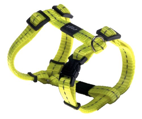 ROGZ SJ14-H Utility Hundegschirr/Nitelife, S, gelb